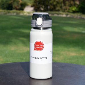 Sus 304 - Vacuum Bottle 600ml (White)